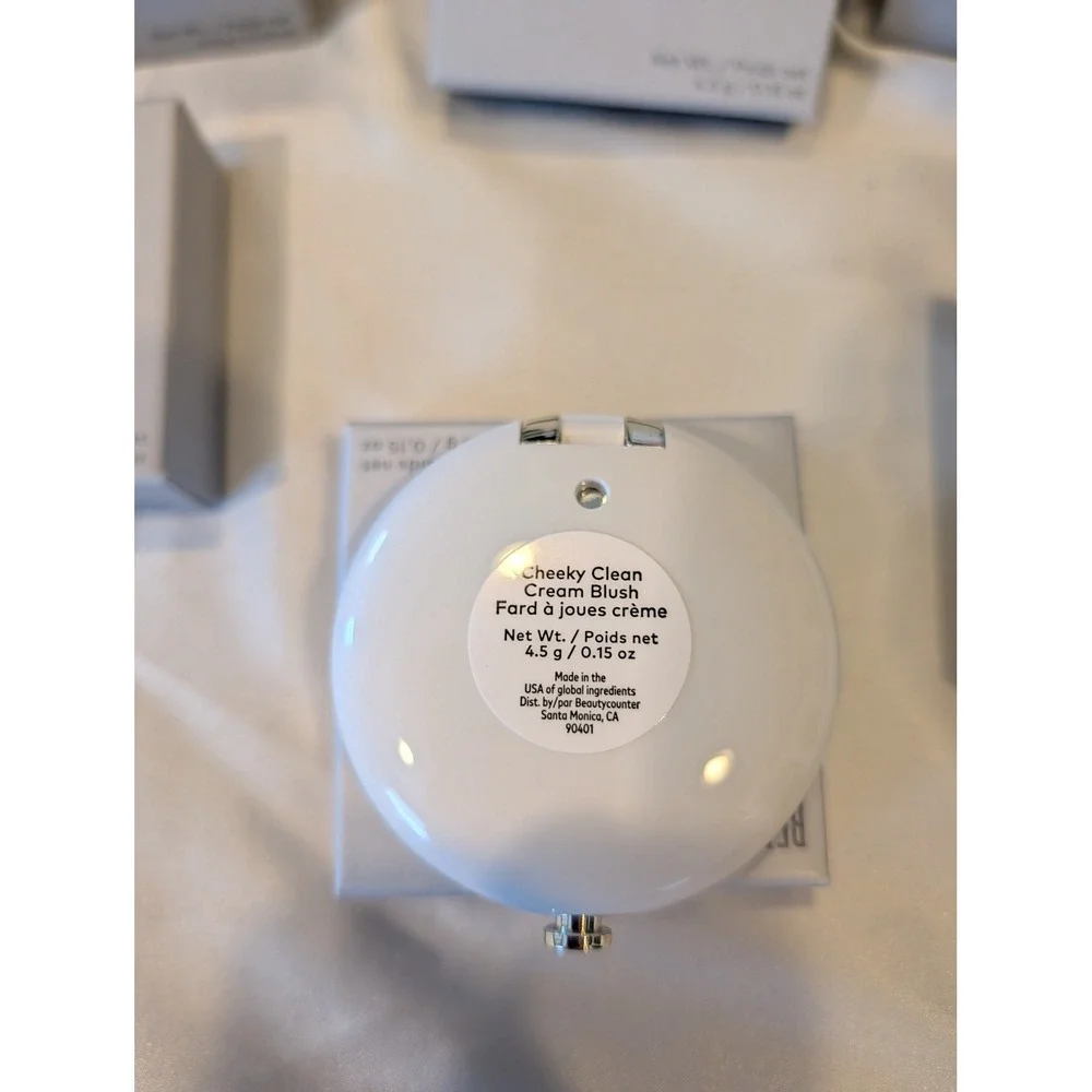 Beautycounter Cheeky Clean Cream Blush Chai 4.5g Refillable Compact BC3201A New